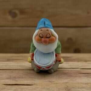 Vintage Schmid Ceramic Disney "Sleepy w/ Drums" 1987 50th Ann. Collection